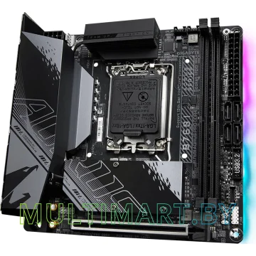 Материнская плата Gigabyte B760I AORUS PRO DDR4 (rev. 1.x) картинка 3
